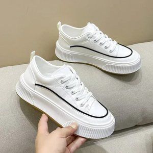 new platform lace-up loafer